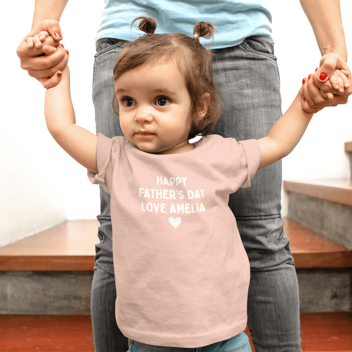 Happy Father's Day Personalised Name - Hello Cherub