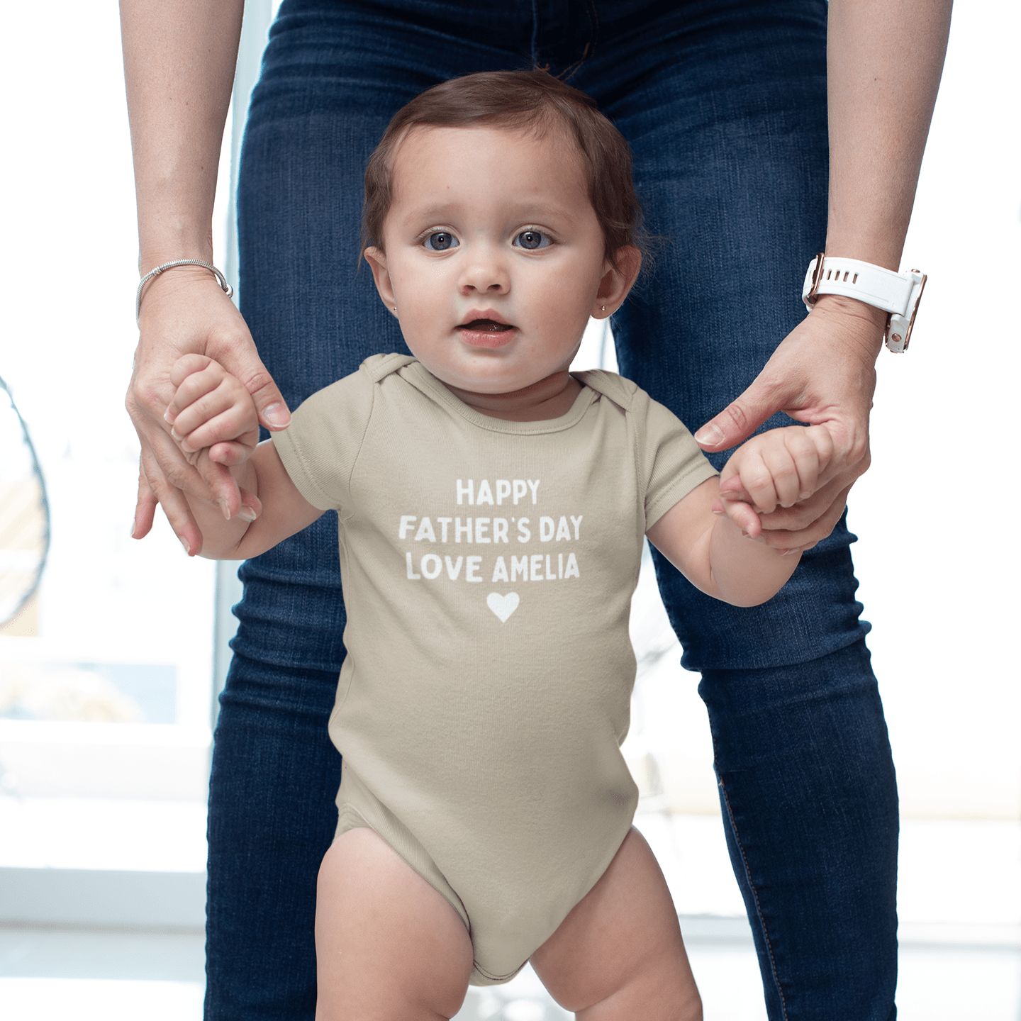Happy Father's Day Personalised Name - Hello Cherub