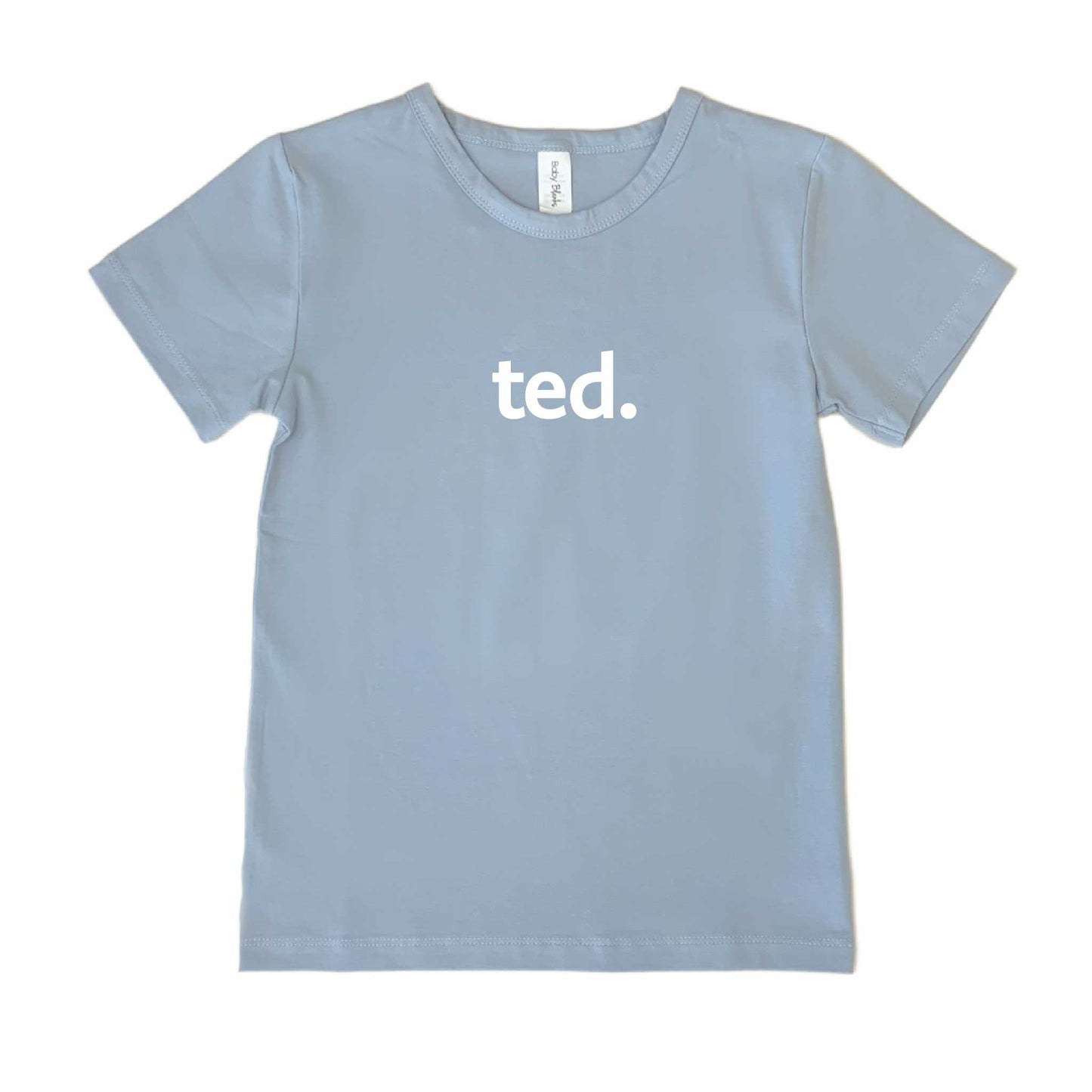 Personalised Name T-Shirt - Modern - Hello Cherub