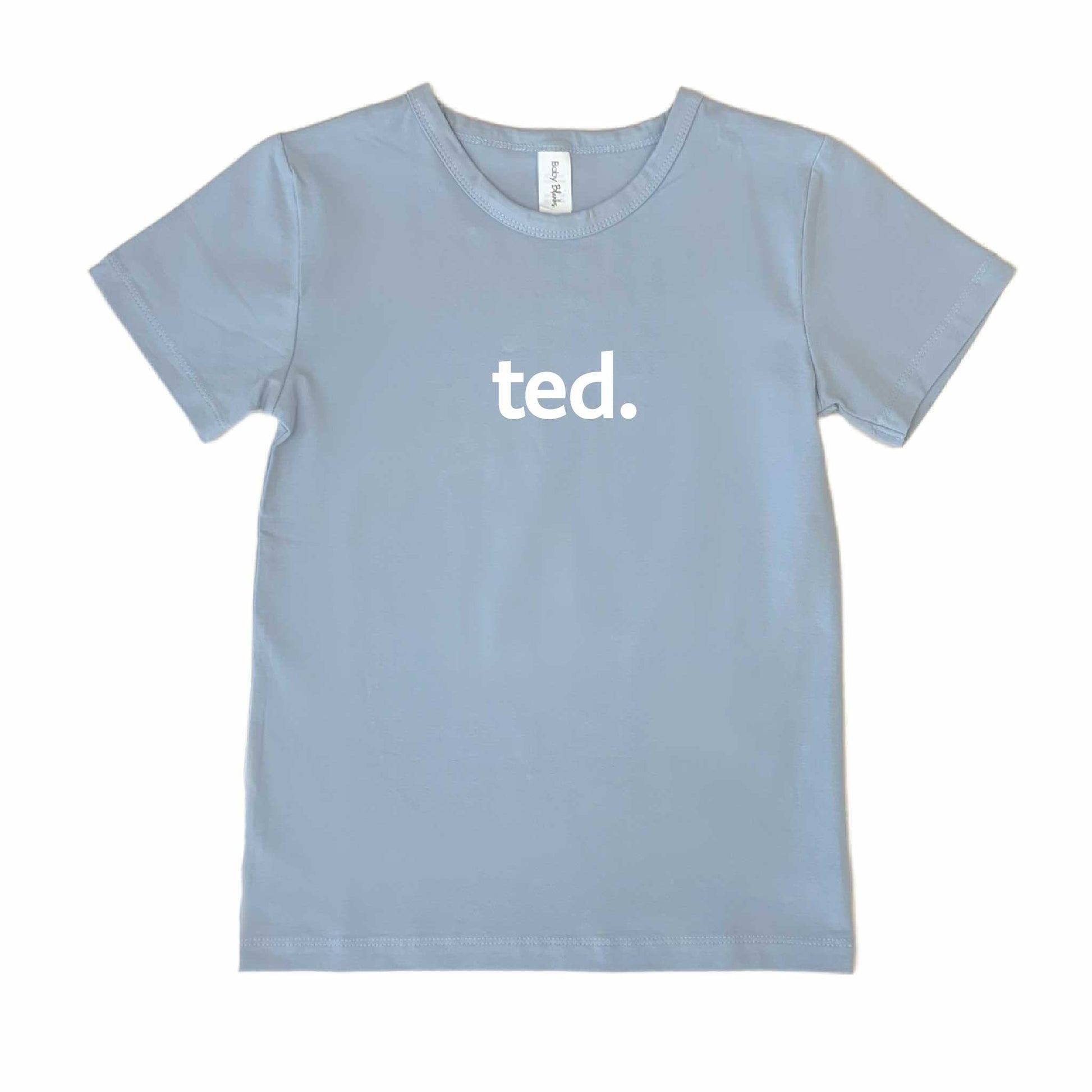 Personalised Name T-Shirt - Modern - Hello Cherub